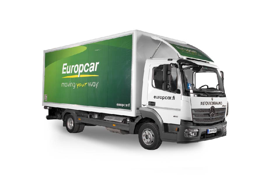 Paketti Ja Kuorma Auton Vuokraus Helposti Netissa Europcar